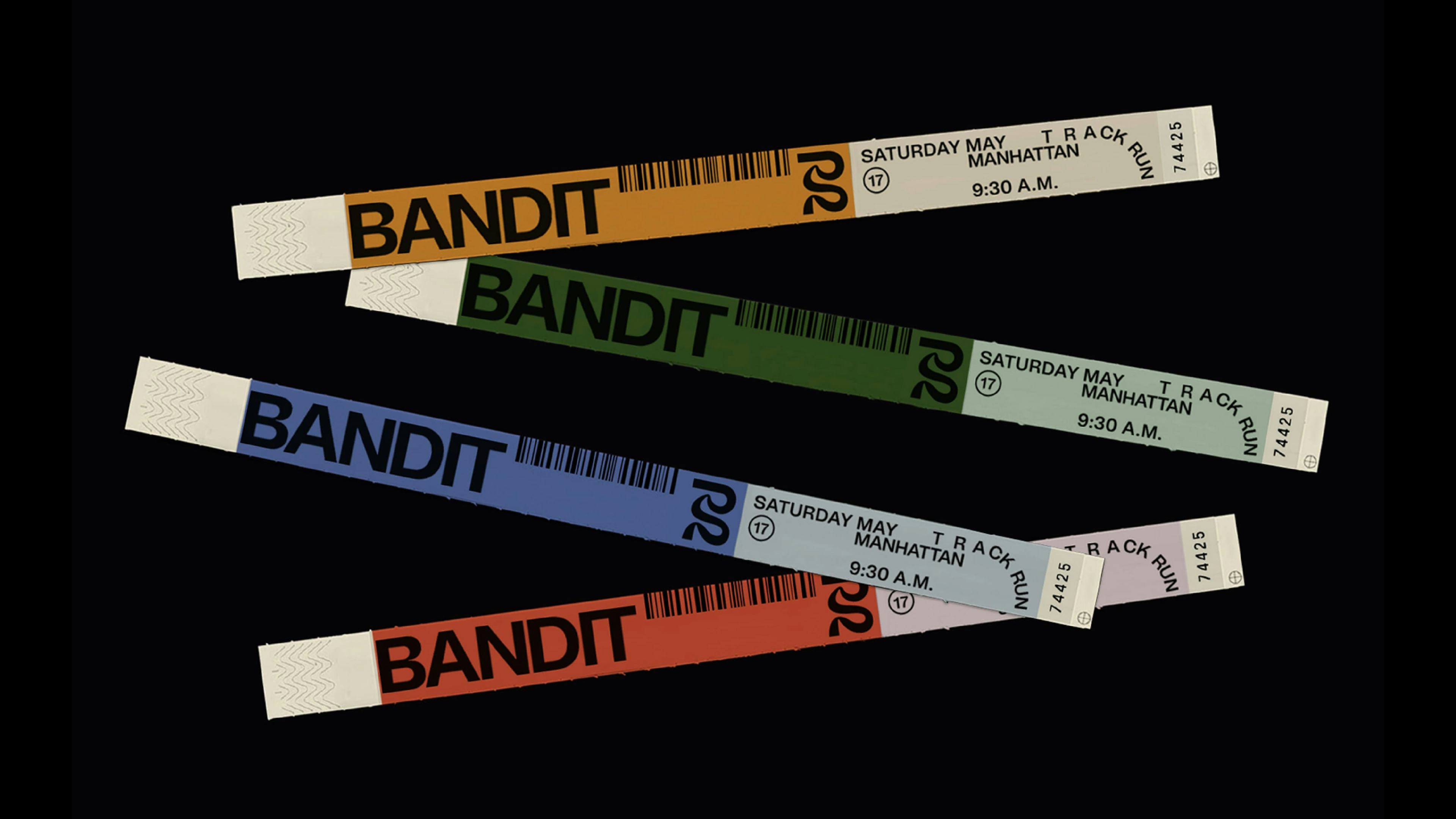 Brand identity, strategy, responsive design, and development for Bandit, an NYC born running company, for runners by runners.